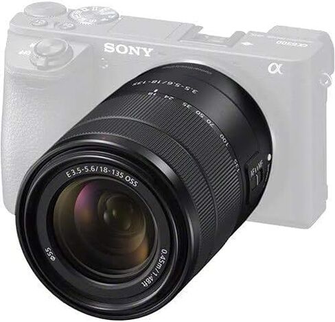 عدسة Sony SEL18135, E مقاس 18-135 مم F3.5-5.6 OSS E-Mount (متجددة) in Saudi Arabia