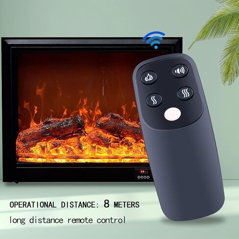 بديل جهاز التحكم عن بعد الجديد مناسب للمدفأة الكهربائية LegendFlame EF290 EF484 EF290A-WB in Kuwait