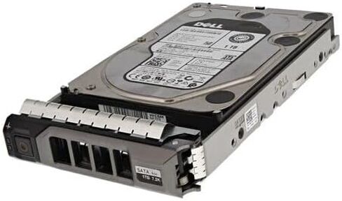 محرك الأقراص الثابتة Dell HNWHH سعة 1 تيرابايت - SATA - 3.5 بوصة - 7200 دورة في الدقيقة - 6 جيجابت في الثانية - 128 ميجابايت - داخلي - دعم التوصيل السريع - خوادم PowerEdge - علبة المبادلة السريعة (متجددة) in Kuwait