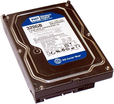 WD WD3200AAKS سعة 320 جيجابايت SATA بسرعة 7200 دورة في الدقيقة (متجدد) in Kuwait