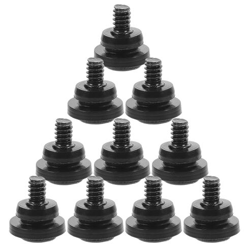 10pcs 3.5-inch Hard Disk Drive Screws with Shock Absorption for Computer Hard Drive Mounting Mechanical Fixing Accessories for PC Builders and Technicians in Kuwait