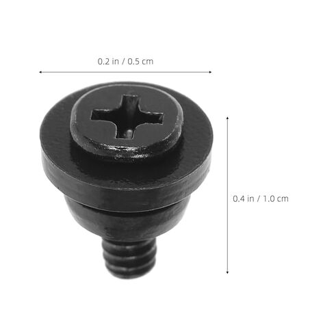 10pcs 3.5-inch Hard Disk Drive Screws with Shock Absorption for Computer Hard Drive Mounting Mechanical Fixing Accessories for PC Builders and Technicians in Kuwait