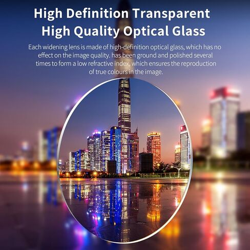 LICHIFIT Wide-Angle Lens for DJI Mavic 4 Pro High-Definition Multi-Coated Optical Glass Wide Field Lens Expand Shooting Range to 110°Magnetic Attach Lens Capture Wider HD Vision in Saudi Arabia