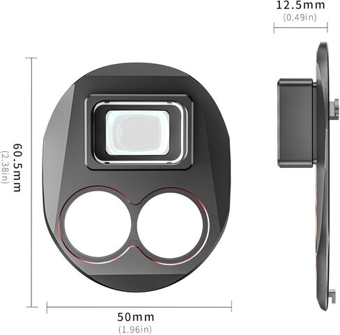 LICHIFIT Wide-Angle Lens for DJI Mavic 4 Pro High-Definition Multi-Coated Optical Glass Wide Field Lens Expand Shooting Range to 110°Magnetic Attach Lens Capture Wider HD Vision in Saudi Arabia