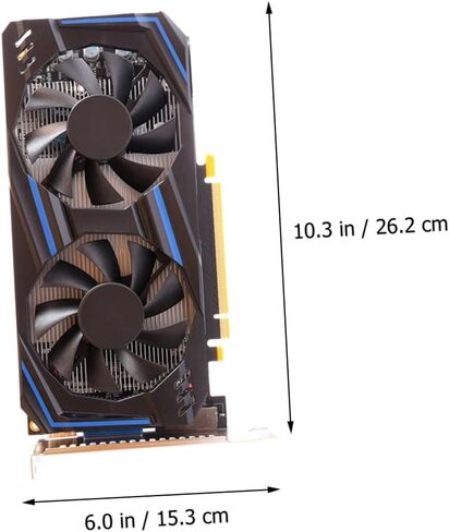 بطاقة رسومات الكمبيوتر المكتبي BESPORTBLE Gtx550ti 6gb Gddr5 192 بت بطاقة فيديو Pci Express للألعاب وتطبيقات الوسائط المتعددة in Kuwait