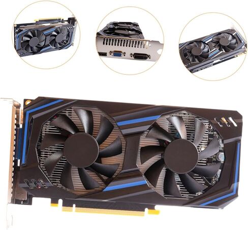 بطاقة رسومات الكمبيوتر المكتبي BESPORTBLE Gtx550ti 6gb Gddr5 192 بت بطاقة فيديو Pci Express للألعاب وتطبيقات الوسائط المتعددة in Kuwait