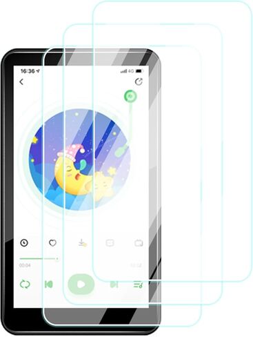 واقي شاشة dgtenk 6.30_MA377_144_BK مشغل MP3 بشاشة تعمل باللمس مقاس 4 بوصات، طبقة مقاومة للخدش عالية الدقة، شفافة عالية الدقة، خالية من الفقاعات مع مجموعة تركيب سهلة، 3 عبوات in Kuwait