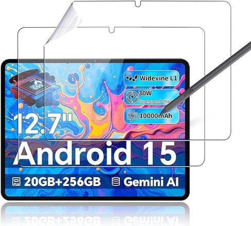 واقي شاشة لجهاز TECLAST ArtPadPro Tablet مقاس 12.7 بوصة، فيلم ورقي، نفاذية عالية للضوء، خدش، واقي شاشة ورقي لجهاز TECLAST Art Pad Pro [عبوتين] in Kuwait