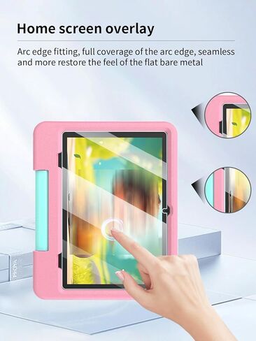 واقي شاشة لجهاز IWEGGO CP31MK Android 15 مقاس 10 بوصة، مضاد للخدش 9H صلابة اللمس الحساسة 2.5D حواف مستديرة خالية من الفقاعات، سهل التركيب، عبوتان. in Kuwait