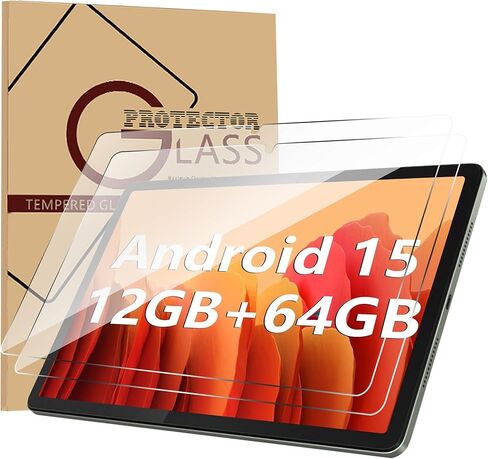 واقي شاشة مقاس 10.1 بوصة لجهاز ‎ECOPAD THTH-K12C مقاس 10.1 بوصة يعمل بنظام Android 13، فائق الوضوح/صديق للحافظة/حساس باللمس/خالي من الفقاعات/زجاج مقسى مضاد للخدش in Kuwait