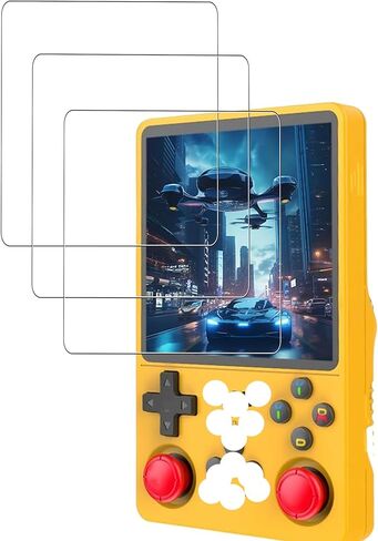 [3 Pack] Screen Protector for EWDGOES R36S Plus Handheld Gaming 4.0 Inch Tempered Glass Film, Screen Protector for R36S Plus Handheld Gaming Anti-Scratch & Sensitive & 9H Hardness in Saudi Arabia