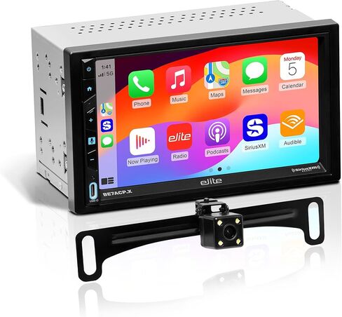 BOSS Audio Systems Elite Series BE7ACP.XC Car Stereo - CarPlay, Android Auto, SiriusXM, 7 Inch Touchscreen, Bluetooth, No CD DVD Player, Backup Camera in Saudi Arabia