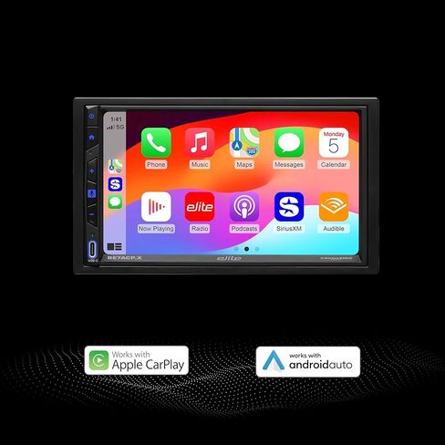 BOSS Audio Systems Elite Series BE7ACP.XC Car Stereo - CarPlay, Android Auto, SiriusXM, 7 Inch Touchscreen, Bluetooth, No CD DVD Player, Backup Camera in Saudi Arabia