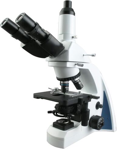 AmScope 40X-2000X مجهر LED احترافي مركب ثلاثي العينيات in Saudi Arabia