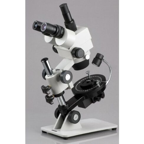AmScope 3.5X-90X Jewel Gem Stereo Zoom Microscope + 1.3MP Camera in Saudi Arabia