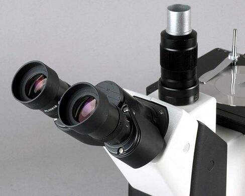 AmScope 50X-1250X Inverted Trinocular Metallurgical Microscope + 5MP Camera in Saudi Arabia
