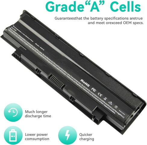 بطارية كمبيوتر محمول J1KND من Fancy Buy لأجهزة Dell N5050 N5010 N5030 N5040 N7010 N7110 N4010 N4110 M5030 M5010 M5110، Vostro 3450 3550 3750 3550N in Kuwait
