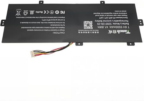 Tanch 5080270P NV-3285128-2S بطارية الكمبيوتر المحمول لـ Primux Ioxbook 1406F Ultra UMM23013U PT140611200264 7.6V 5500mAh 41.8WW in Kuwait