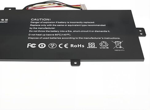 Tanch 5080270P NV-3285128-2S بطارية الكمبيوتر المحمول لـ Primux Ioxbook 1406F Ultra UMM23013U PT140611200264 7.6V 5500mAh 41.8WW in Kuwait
