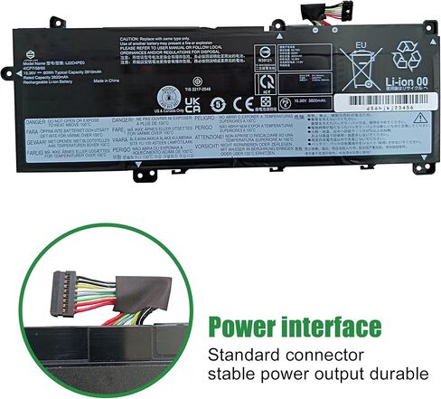 L22D4PE0 استبدال بطارية الكمبيوتر المحمول لينوفو ثينك بوك 14 G6 ABP IRL K14 G2 IRU Series SB11N47444 5B11N47434 SB11L67325 5B11L67329 L22B4PE0 SB11L67319 5B11L67335 L22M4PE0 15.36V 60 واط ساعة in Saudi Arabia