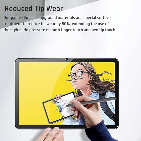 Screen Protector for Wacom MovinkPad 11, Paper Film,High Light Transmittance,Scratch,Paper Screen Protector for Wacom MovinkPad 11 Drawing Tablet 11.45inch[2pack] in Saudi Arabia