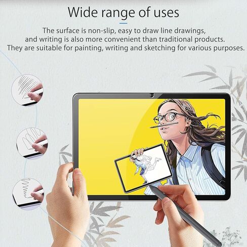 Screen Protector for Wacom MovinkPad 11, Paper Film,High Light Transmittance,Scratch,Paper Screen Protector for Wacom MovinkPad 11 Drawing Tablet 11.45inch[2pack] in Saudi Arabia
