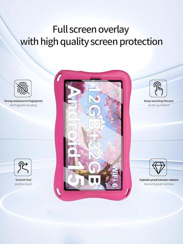 واقي شاشة لجهاز DEERTiME E11 Android 15 مقاس 9 بوصة، مضاد للخدش 9H حساس للمس، حواف مستديرة 2.5D خالية من الفقاعات، سهل التركيب، عبوتان. in Kuwait