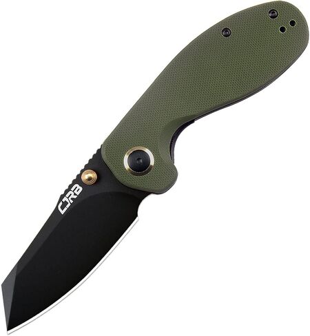 CJRB Folding Pocket Knife Maileah Tactical Knife with AR-RPM9 Powder Steel Balde and G10 Small Tactical Pocket Knife EDC for outdoor survival hunting camping J1918 (Black Blade/Black Handle) in Saudi Arabia