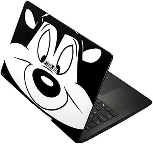 Skinit Decal Laptop Skin Compatible with Asus X502CA 15.6 - Officially Licensed Warner Bros Pepe Le Pew Design in Saudi Arabia