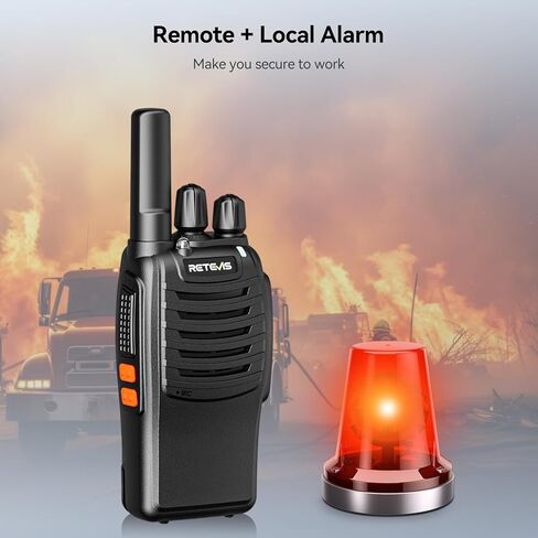 Retevis H-777 Walkie Talkies for Adults Two Way Radios Long Range with Headphones, 16 Channel Handheld 2 Way Radio Rechargeable with Flashlight Li-ion Battery and Type C Cable (40 Pack, Black) in Saudi Arabia