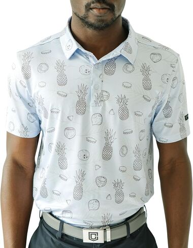 YATTA Golf Standout Performance Golf Polo Shirts – Men’s in Kuwait