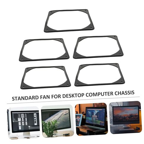 DOITOOL 5pcs Computer Fan Shock Absorption Pads Soft Dampening for Cases Reduces Noise and Resonance for Fans in Saudi Arabia