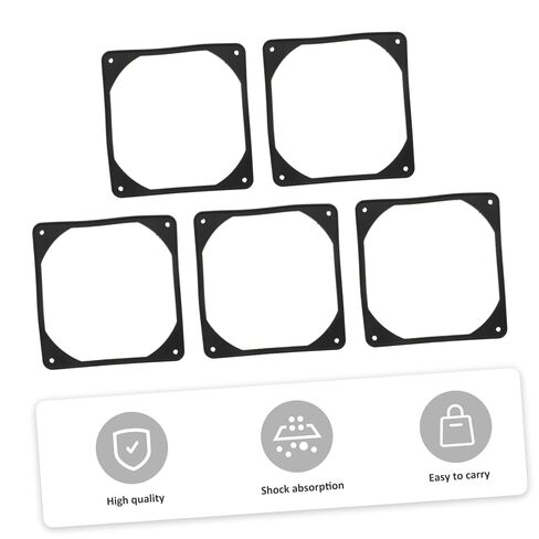 DOITOOL 5pcs Computer Fan Shock Absorption Pads Soft Dampening for Cases Reduces Noise and Resonance for Fans in Saudi Arabia