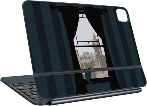 غلاف لوحة المفاتيح متوافق مع لوحة مفاتيح Apple Magic Keyboard لجهاز iPad Pro 13 بوصة (M5) 2025 - Onlooker - غطاء لاصق واقٍ من الفينيل 3M ممتاز - سهل الاستخدام | صُنع في الولايات المتحدة الأمريكية بواسطة MightySkins in Saudi Arabia