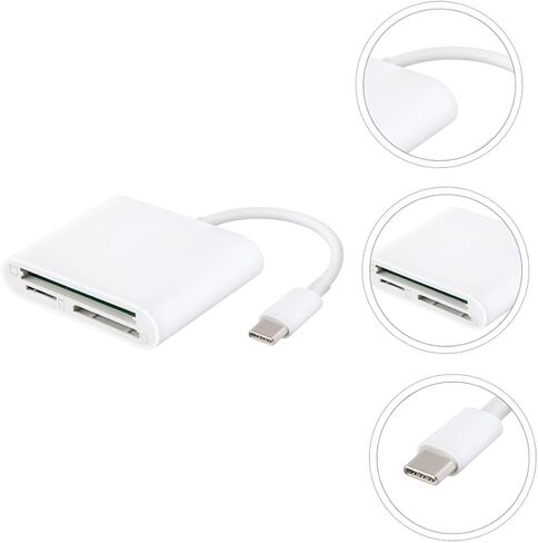 محول قارئ ذاكرة USB من النوع c متعدد الاستخدامات من Homoyoyo، قارئ بطاقة Cf مدمج متوافق مع أجهزة USB OTG المحمولة لعشاق التصوير الفوتوغرافي الذين يستخدمون in Saudi Arabia