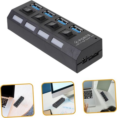 منفذ محور محول الكمبيوتر المحمول USB شاحن مكثف محور الكمبيوتر تصميم الحد الأدنى in Kuwait