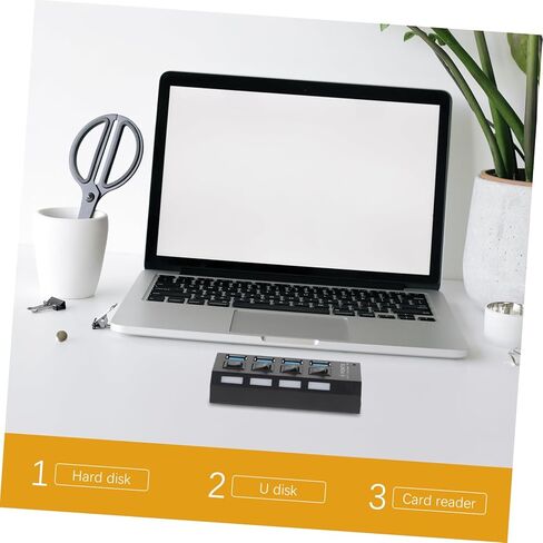 منفذ محور محول الكمبيوتر المحمول USB شاحن مكثف محور الكمبيوتر تصميم الحد الأدنى in Kuwait