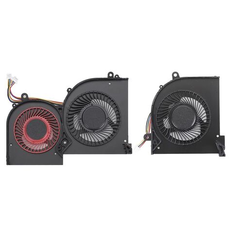 New CPU + GPU Cooling Fan Replacement for GS65, GS65VR P65 MS 16Q4 MS 16Q5 Cooling Fan, Low Noise Efficient Cooling 4 Pin Cooling Fan for (CPU and GPU), Wisoqu9u1xv8y7sm-12 in Saudi Arabia