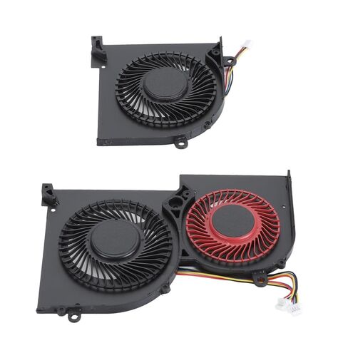 New CPU + GPU Cooling Fan Replacement for GS65, GS65VR P65 MS 16Q4 MS 16Q5 Cooling Fan, Low Noise Efficient Cooling 4 Pin Cooling Fan for (CPU and GPU), Wisoqu9u1xv8y7sm-12 in Saudi Arabia