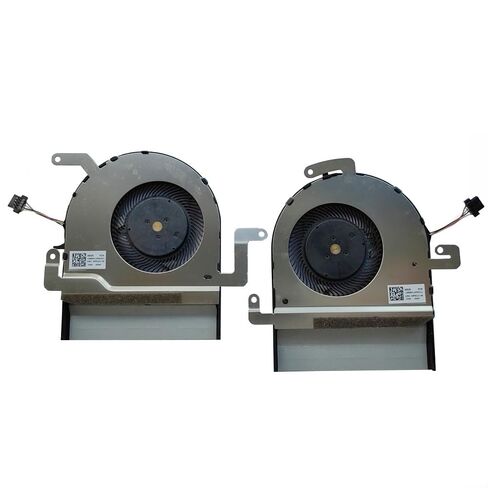 New Compatible CPU and GPU Cooling Fan for ASUS N580 M580VD-EB54 M580GD N580GD N580GD-DB74 N580VD NX580V NX580VD X580VDDFS501105PR0T FJNK DFS501105PQ0T FJNL in Saudi Arabia