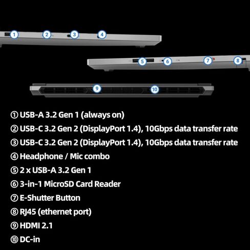 كمبيوتر محمول للألعاب Lenovo Legion 5i، NVIDIA RTX 4060، Intel 24-Core i9-14900HX (حتى 5.8 جيجا هرتز)، 16 بوصة IPS WQXGA 165 هرتز، 32 جيجا DDR5، 1 تيرابايت SSD، بلوتوث 5.2، Wi-Fi 6E، Windows 11 Pro in Kuwait