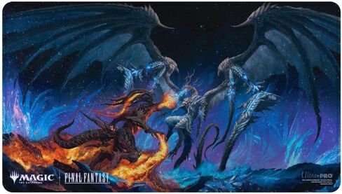 Final Fantasy X Universes Beyond Travel Chocobo (Black) Holofoil Playmat for Magic: The Gathering in Kuwait