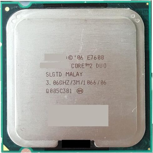 c 2 Duo E7600 CPU Processor (3.0Ghz/ 3M /1066GHz) Socket 775 in Saudi Arabia