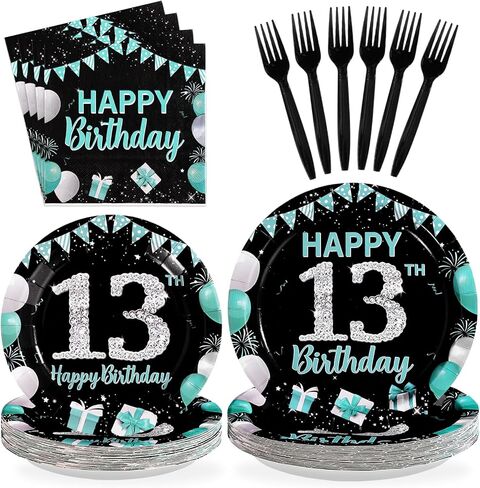 96Pcs Mouse Color Birthday Party Decorations Red Black Yellow Dessert Paper Plates and Napkins Set Cartoon Themed Mouse Decor for Kids Boys Girls 1st Birthday Baby Shower Party Supplies Serves 24 in Saudi Arabia