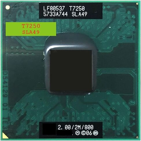c 2 Duo T7250 SLA49 SLAXH .0 GHz Dual-Core Dual-Thread CPU Processor 2M 35W Socket P in Saudi Arabia