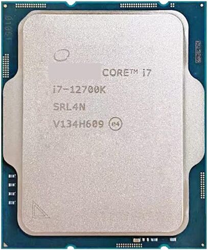 c I7-12700K N I7 12700K 3.6 GHz Twelve-Core Twenty-Thread L3=25M 125W Support DDR4 DDR5 Desktop CPU Socket LGA 1700 in Saudi Arabia