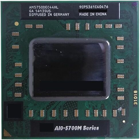 Laptop A10 5700M Series 5750M A10-5750m AM5750DEC44HL Socket FS1 CPU 4M Cache/2.5GHz/Quad-Core Processor GM45/PM45 in Saudi Arabia