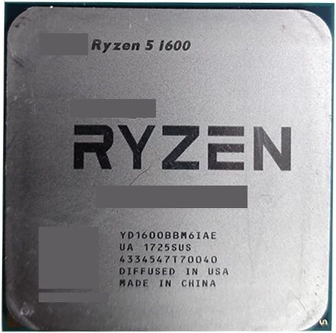 معالج R 5 1600 R5 PRO 3.2 جيجا هرتز Enam-core Dua Belas Benang 65 وات معالج وحدة المعالجة المركزية YD1600BBM6IAE YD160BBBM6IAE Soket AM4 in Saudi Arabia