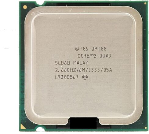 c 2 Quad Q9400 CPU Processor (2.66Ghz/ 6M /1333GHz) Socket 775 95W Desktop Used in Saudi Arabia