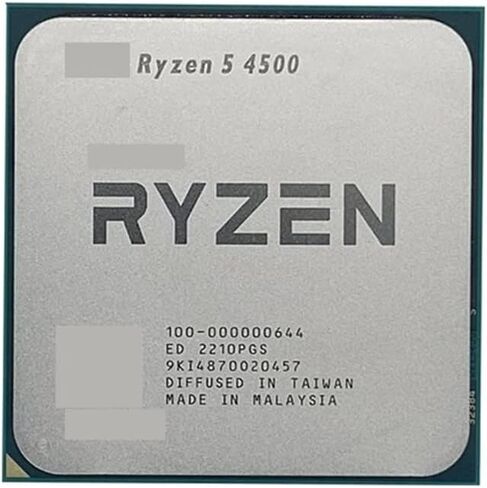R 5 4500 R5 3.6 GHz 6-Core Prosesor CPU 12-Thread 7NM L3 = 8M 100-000000644 Soket AM4 Baru Tapi Tanpa Pendingin in Saudi Arabia